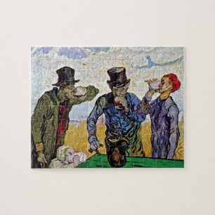 Vincent Van Gogh - De Drinkers - Fijne Kunst Legpuzzel
