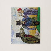 Vincent Van Gogh - De Drinkers - Fijne Kunst Legpuzzel (Verticaal)