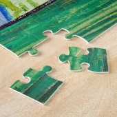 Vincent Van Gogh De Drinkers Fijne Kunst Legpuzzel (Zijkant)