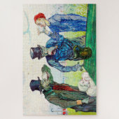 Vincent Van Gogh De Drinkers Fijne Kunst Legpuzzel (Verticaal)