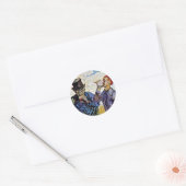 Vincent Van Gogh - De Drinkers - Fijne Kunst Ronde Sticker (Envelop)