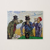 Vincent Van Gogh - de Drinkers - Fine Art Legpuzzel (Horizontaal)