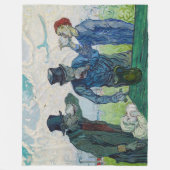 Vincent van Gogh - De Drinkers na Daumier Fleece Deken (Voorkant)
