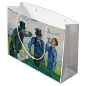 Vincent van Gogh - De Drinkers na Daumier Groot Cadeauzakje (Achterkant Gekanteld)