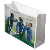 Vincent van Gogh - De Drinkers na Daumier Groot Cadeauzakje (Voorkant Gekanteld)