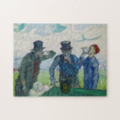 Vincent van Gogh - De Drinkers na Daumier Legpuzzel (Horizontaal)