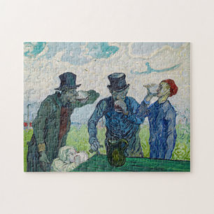 Vincent van Gogh - De Drinkers na Daumier Legpuzzel