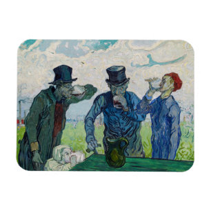 Vincent van Gogh - De Drinkers na Daumier Magneet