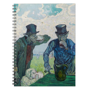 Vincent van Gogh - De Drinkers na Daumier Notitieboek