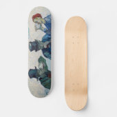 Vincent van Gogh - De Drinkers na Daumier Persoonlijk Skateboard (Voorkant)