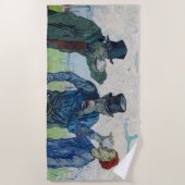 Vincent van Gogh - De Drinkers na Daumier Strandlaken (Voorkant)