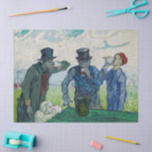 Vincent van Gogh - De Drinkers na Daumier Tissuepapier (Craft)