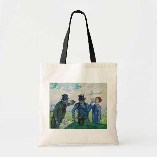 Vincent van Gogh - De Drinkers na Daumier Tote Bag (Voorkant)