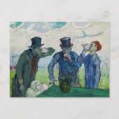 Vincent van Gogh - De drinkers, naar Daumier Briefkaart (Voorkant)