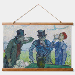 Vincent van Gogh - De drinkers, naar Daumier Hangend Wandkleed