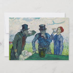 Vincent van Gogh - De drinkers, naar Daumier Kaart