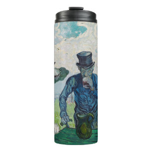 Vincent van Gogh - De drinkers, naar Daumier Thermosbeker