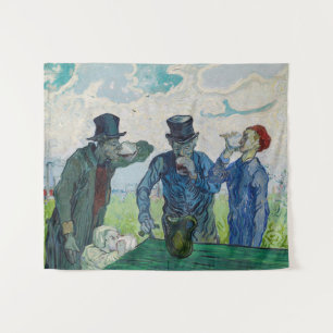 Vincent van Gogh - De drinkers, naar Daumier Wandkleed