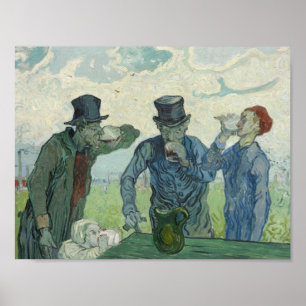 Vincent van Gogh - De Drinkers Poster