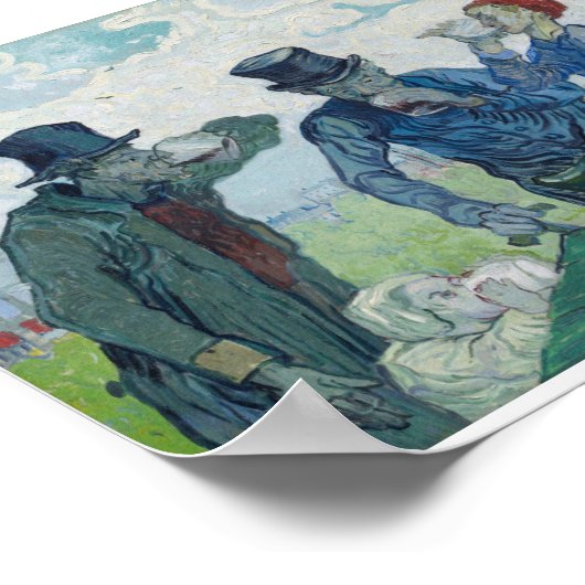 Vincent Van Gogh - De dronkers Poster (Hoek)