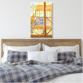 Vincent van Gogh - De etalage van een slagerij Canvas Afdruk (Insitu (Slaapkamer))