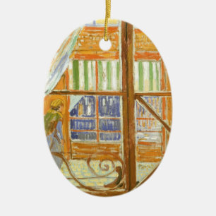 Vincent van Gogh - De etalage van een varkensslage Keramisch Ornament