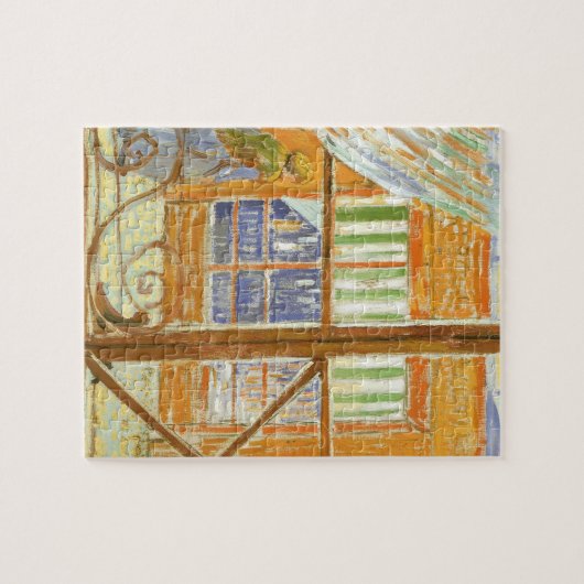 Vincent van Gogh - De etalage van een varkensslage Legpuzzel (Horizontaal)