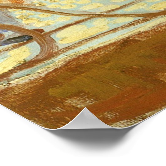 Vincent van Gogh - De etalage van een varkensslage Poster (Hoek)