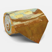 Vincent van Gogh - De etalage van een varkensslage Stropdas (Opgerold)