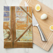 Vincent van Gogh - De etalage van een varkensslage Theedoek (Quarter Fold)