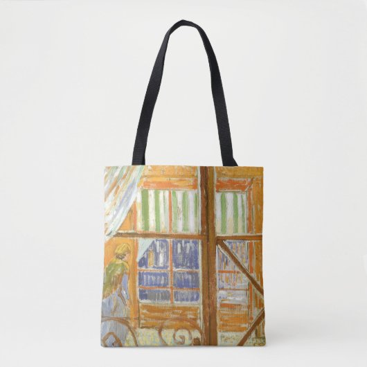 Vincent van Gogh - De etalage van een varkensslage Tote Bag (Voorkant)