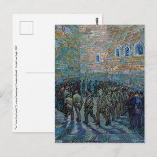 Vincent van Gogh - De gevangenenkamer Briefkaart