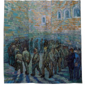 Vincent van Gogh - De gevangenenkamer Douchegordijn (Voorkant)