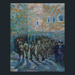 Vincent van Gogh - De gevangenenkamer Foto Afdruk<br><div class="desc">De penitentiaire opleiding / gevangenen die zich bezighouden met het uitoefenen van hun straf / gevangenenronde - Vincent van Gogh,  1890</div>