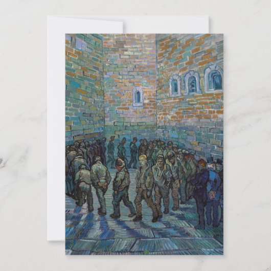 Vincent van Gogh - De gevangenenkamer Kaart (Voorkant)