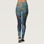 Vincent van Gogh - De gevangenenkamer Leggings (Achterkant)