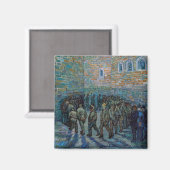 Vincent van Gogh - De gevangenenkamer Magneet (Voorkant / Achterkant)