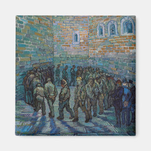 Vincent van Gogh - De gevangenenkamer Magneet