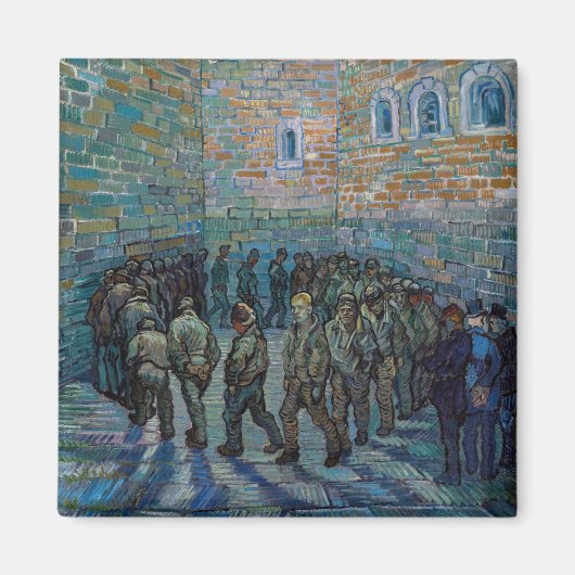Vincent van Gogh - De gevangenenkamer Magneet (Voorkant)
