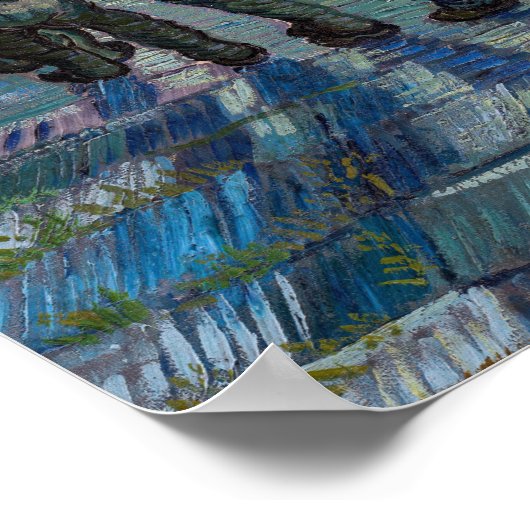 Vincent van Gogh - De gevangenenkamer Poster (Hoek)