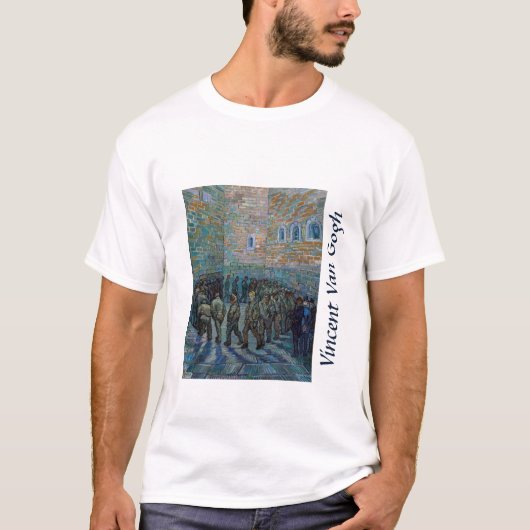Vincent van Gogh - De gevangenenkamer T-shirt (Voorkant)