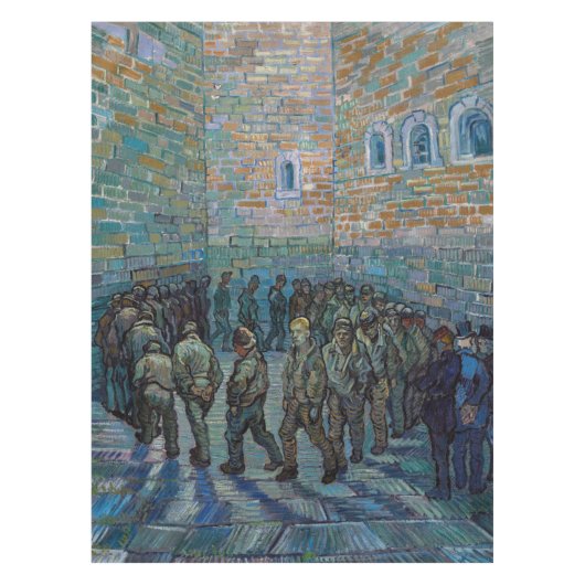 Vincent van Gogh - De gevangenenkamer Tafelkleed (Voorkant)