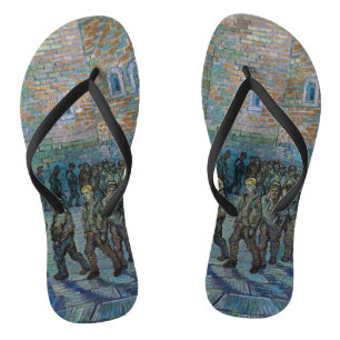 Vincent van Gogh - De gevangenenkamer Teenslippers