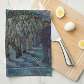 Vincent van Gogh - De gevangenenkamer Theedoek (Quarter Fold)