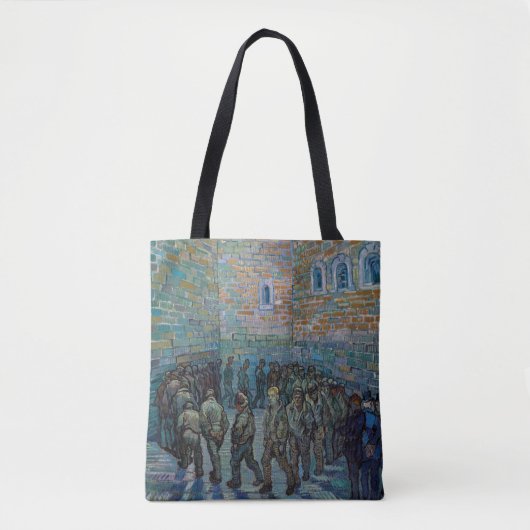 Vincent van Gogh - De gevangenenkamer Tote Bag (Voorkant)