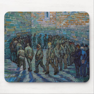 Vincent van Gogh - De gevangenis binnenplaats Muismat