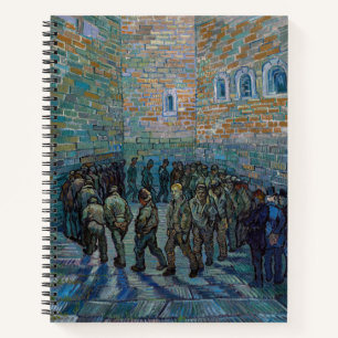 Vincent van Gogh - De gevangenis binnenplaats Notitieboek