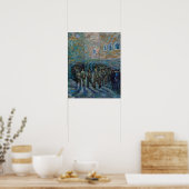 Vincent van Gogh - De gevangenis binnenplaats Poster (Keuken)