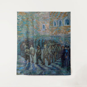 Vincent van Gogh - De gevangenis binnenplaats Wandkleed