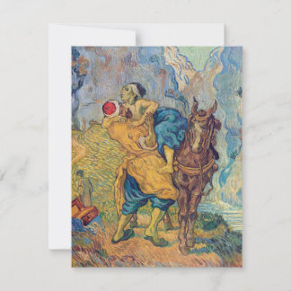 Vincent Van Gogh - De Goede Samaritaan Bedankkaart